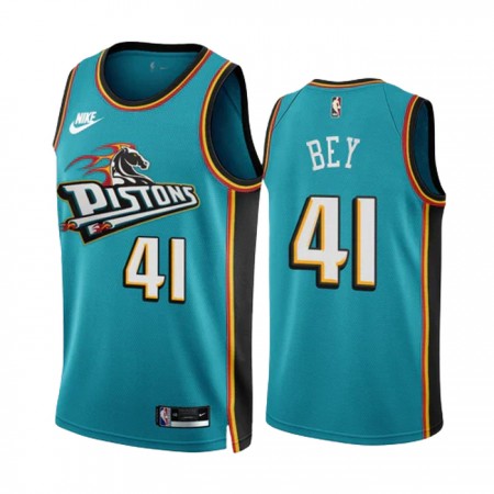 Män Detroit Pistons Tröja Saddiq Bey 41 Nike 2022-23 Classic Edition Kricka Swingman Män Detroit Pistons Tröja Saddiq Bey 41 Nike 2022-23 Classic Edition Kricka Swingman